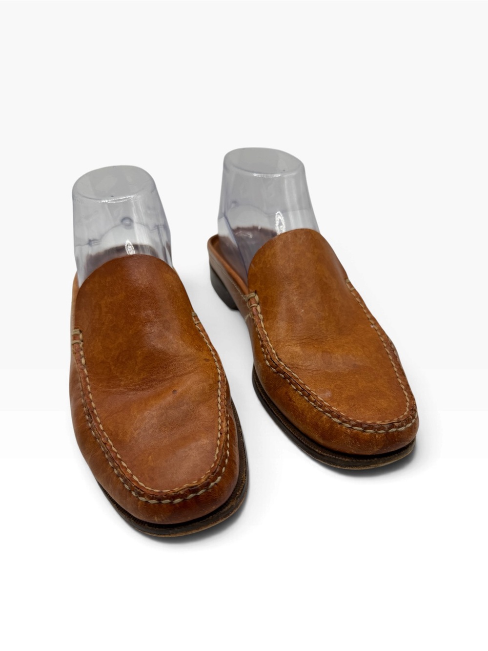 Cole Haan Women's ChestnutLeather Slip-On Loafers - Size 7.5